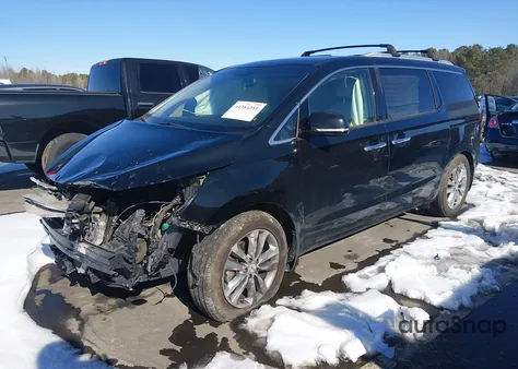 2016 Kia Sedona Sx Luxury z USA, uszkodzony, nr VIN KNDME5C15G6175212